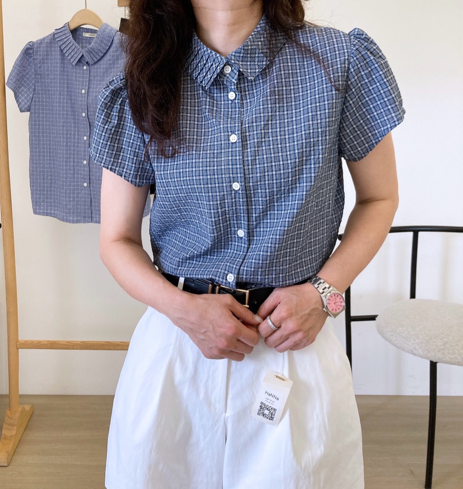 HANNA-A東大門㊣代購女士新款真品人氣推薦熱賣襯衫蕾絲衫HANNA襯衫/蕾絲衫圖色2