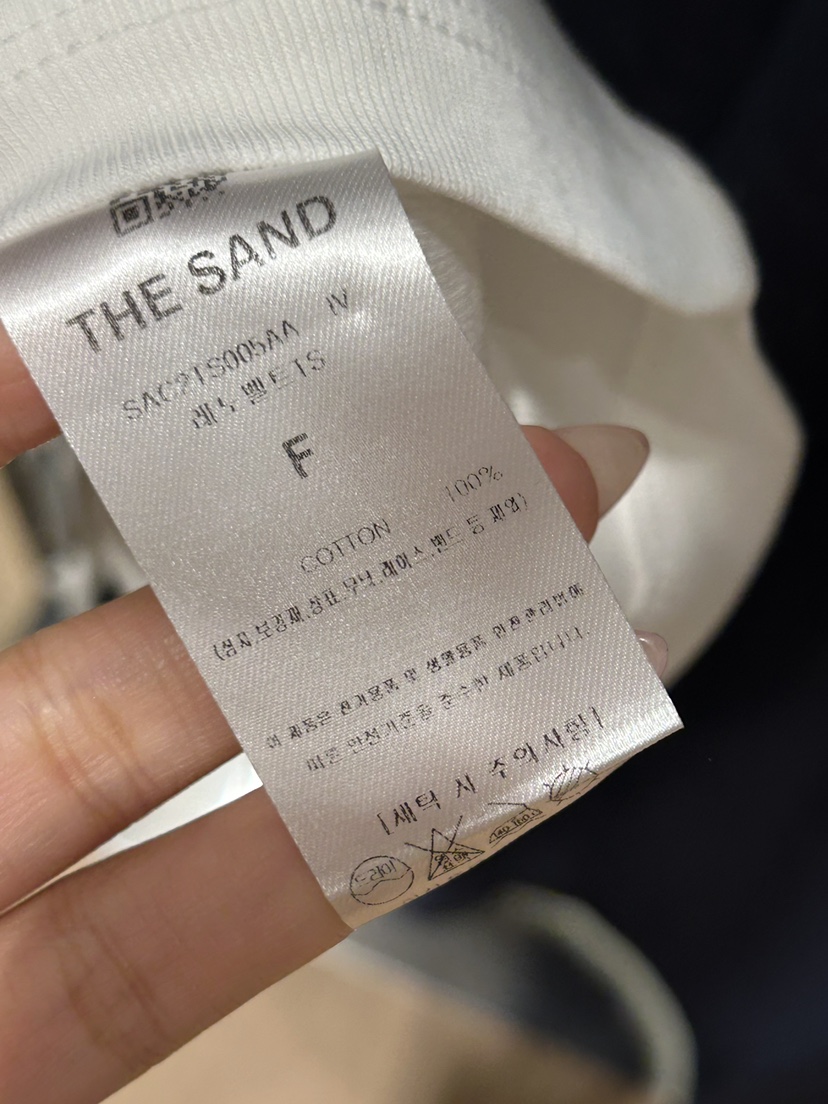 THE SAND/SAND BEIGE東大門㊣代購女裝新品人氣推薦職業T恤THE SAND/SAND BEIGET恤