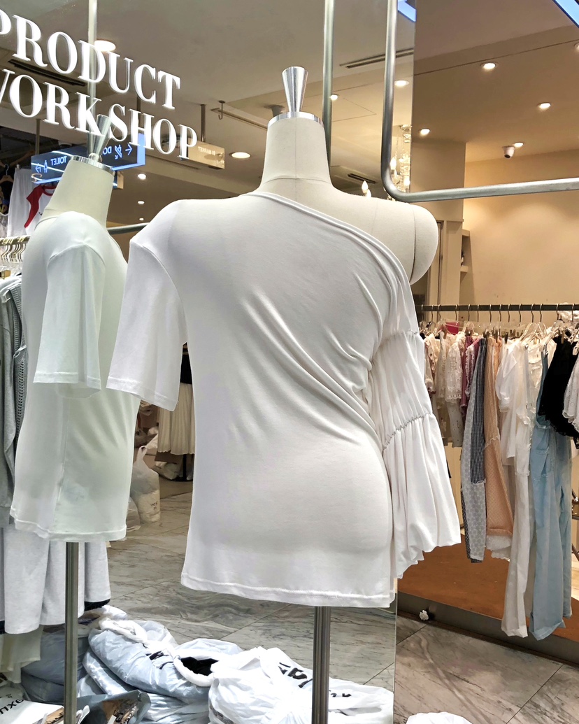 WORK SHOP東大門㊣代購女士新款時尚休閑25春夏推薦T恤緊身褲Work_shopT恤