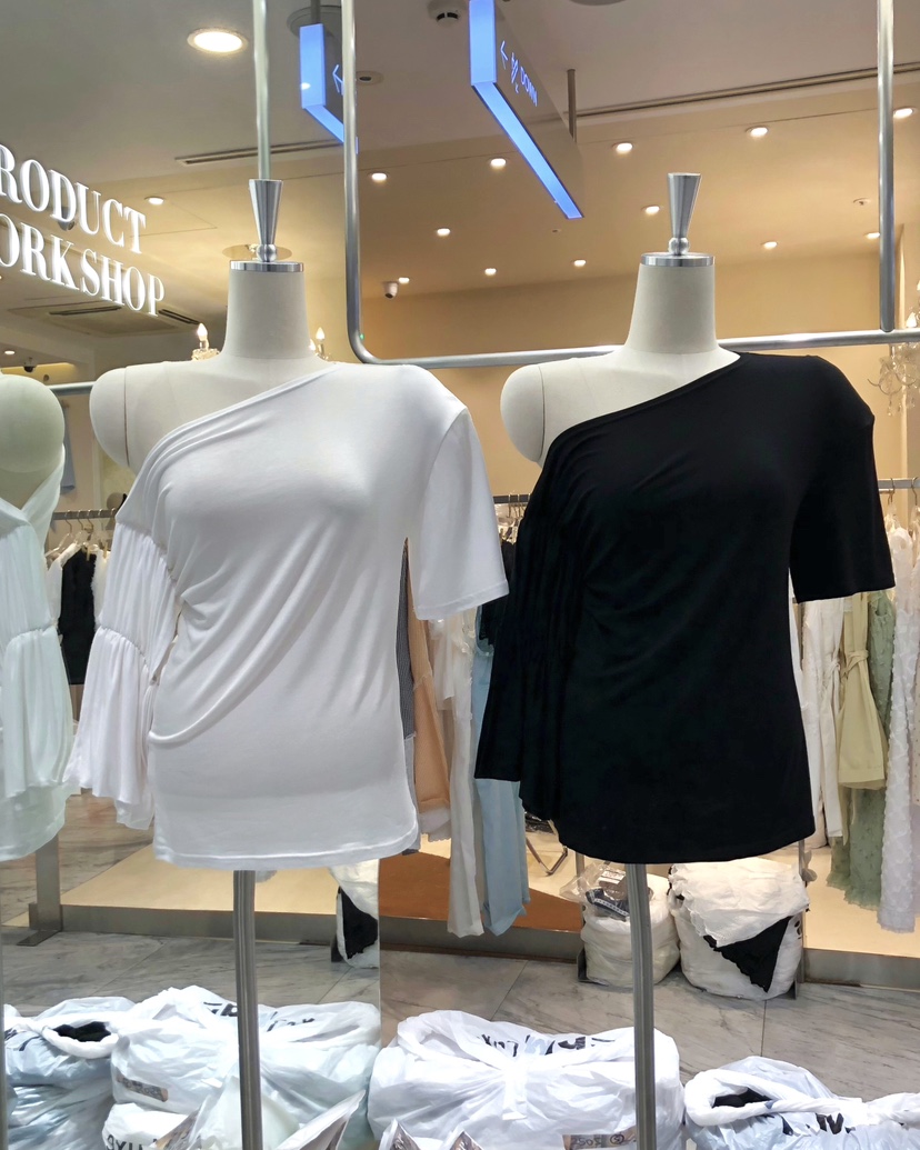 WORK SHOP東大門㊣代購女士新款時尚休閑25春夏推薦T恤緊身褲Work_shopT恤