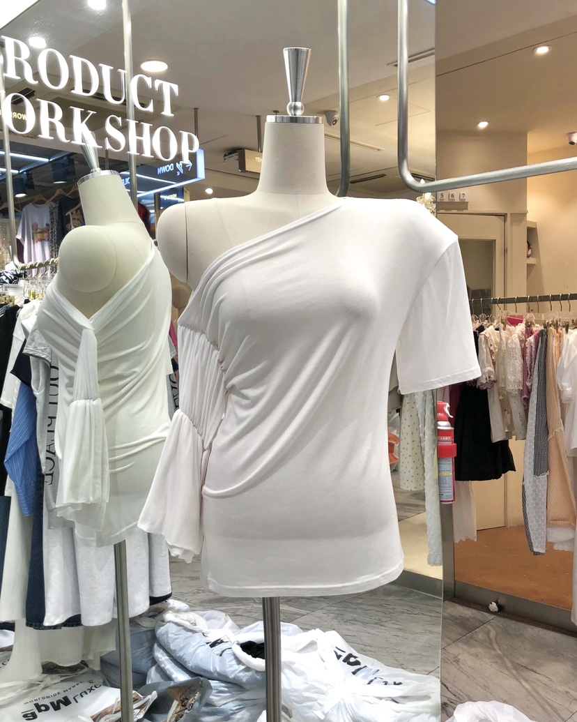 WORK SHOP東大門㊣代購女士新款時尚休閑25春夏推薦T恤緊身褲Work_shopT恤