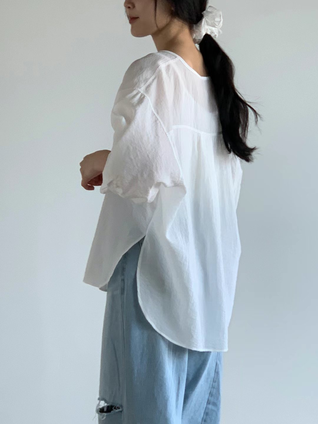 BARISTAR東大門㊣代購女士新款人氣熱賣職業時尚襯衫蕾絲衫BARISTAR襯衫/蕾絲衫