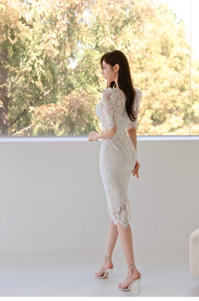 HIGH HEELS東大門㊣實拍女士新品休閑真品職業25春夏連衣裙HIGH HEELS連衣裙