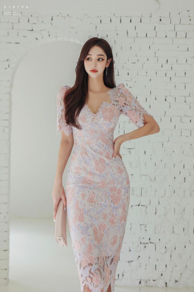 HIGH HEELS東大門㊣實拍女士新品休閑真品職業25春夏連衣裙HIGH HEELS連衣裙圖色2