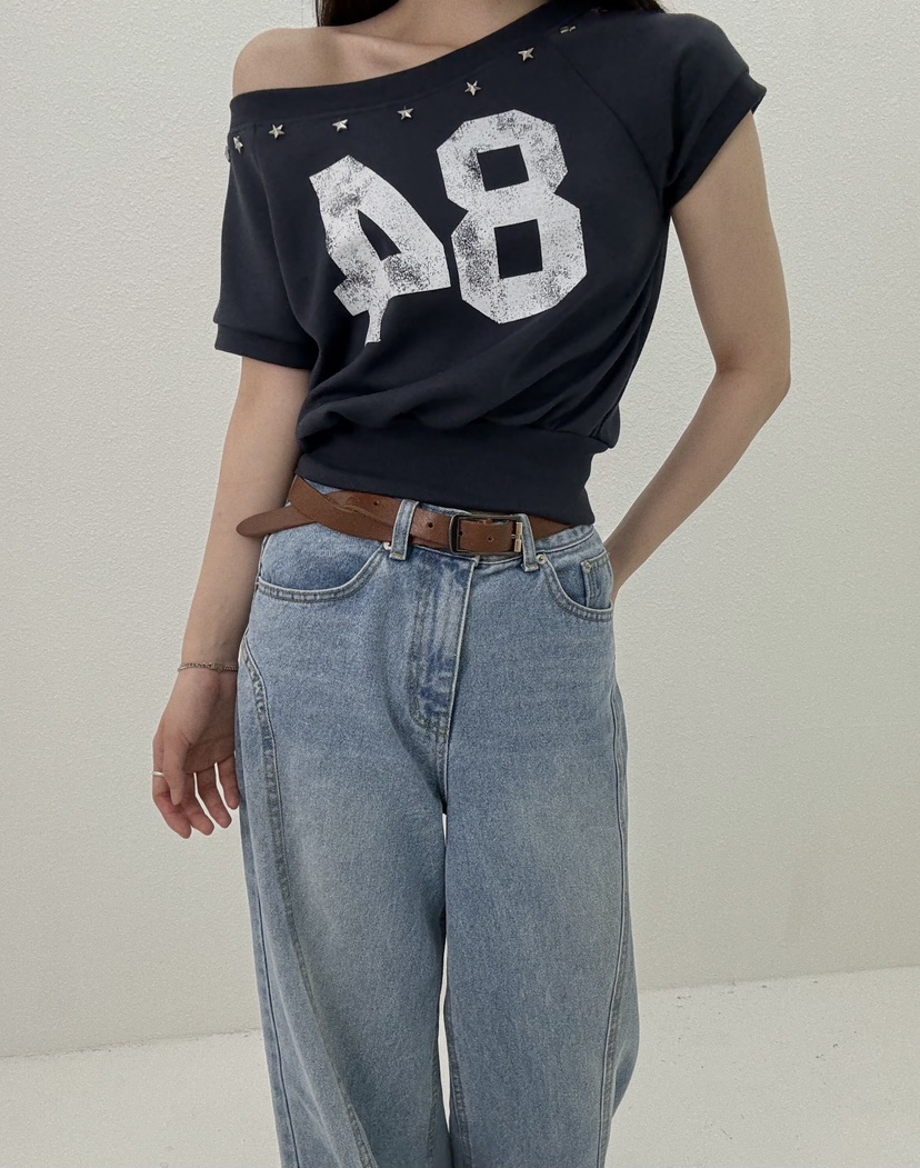 JMIND東大門㊣直郵女裝新款職業時尚熱賣真品休閑人氣25春夏T恤JMINDT恤