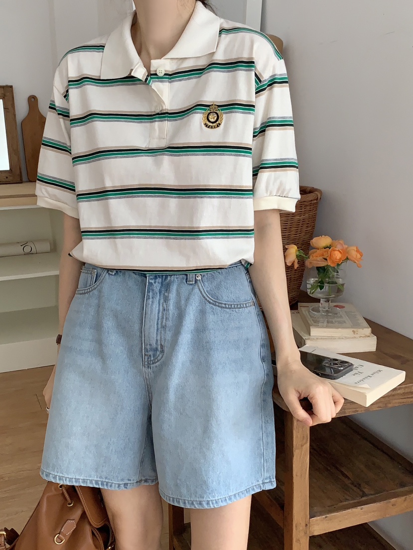 FORMSTUDIO東大門㊣直郵女裝新品25春夏職業休閑時尚推薦T恤FORMSTUDIOT恤圖色1