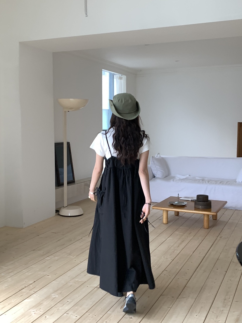 OURS韓國代購㊣女裝新款時尚人氣熱賣推薦25春夏休閑連衣裙OURS連衣裙
