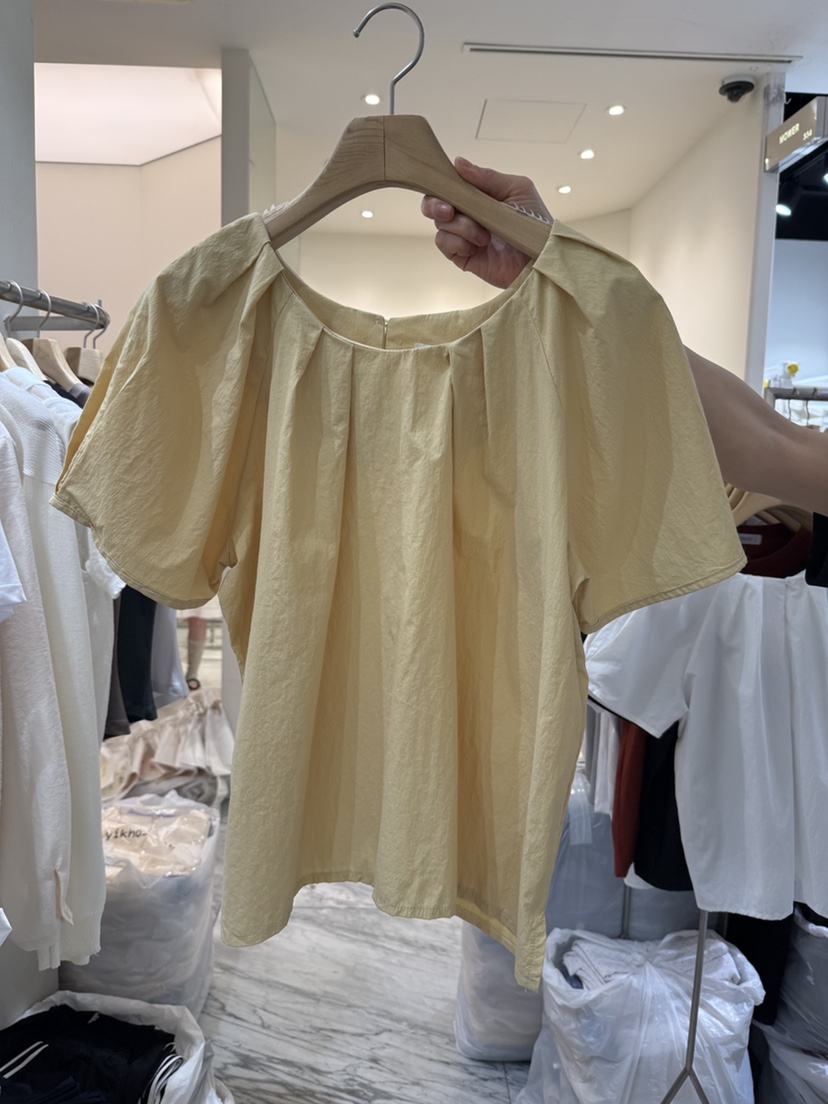 YIKHO STYLE東大門㊣代購女士新款職業時尚25春夏襯衫蕾絲衫YIKHO STYLE襯衫/蕾絲衫