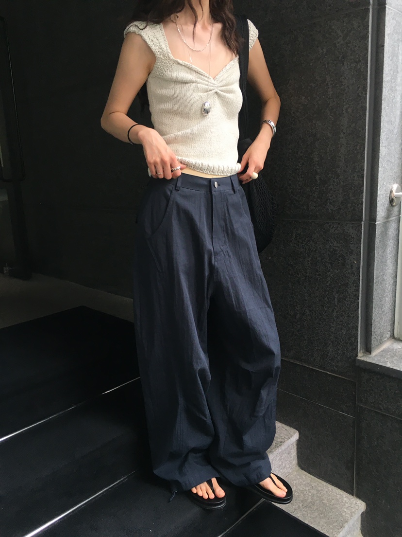 OURS東大門㊣代購女裝新款休閑熱賣25春夏推薦職業真品休閑褲OURS休閑褲