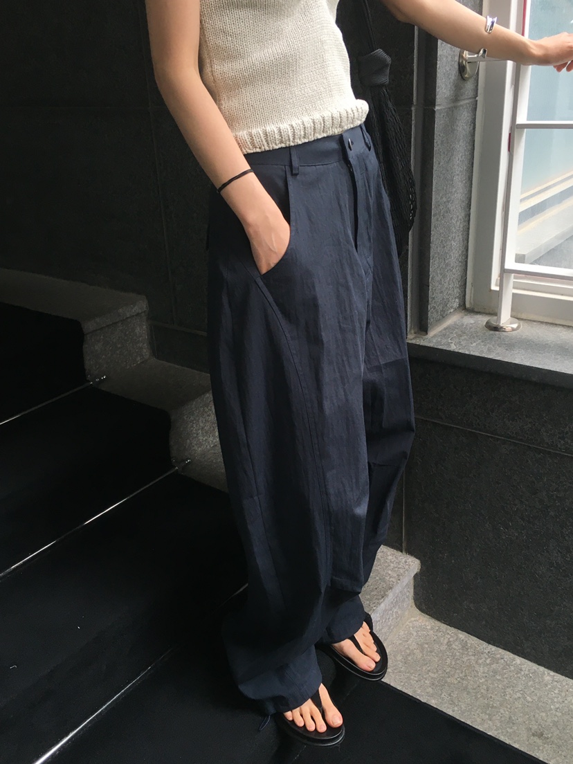OURS東大門㊣代購女裝新款休閑熱賣25春夏推薦職業真品休閑褲OURS休閑褲