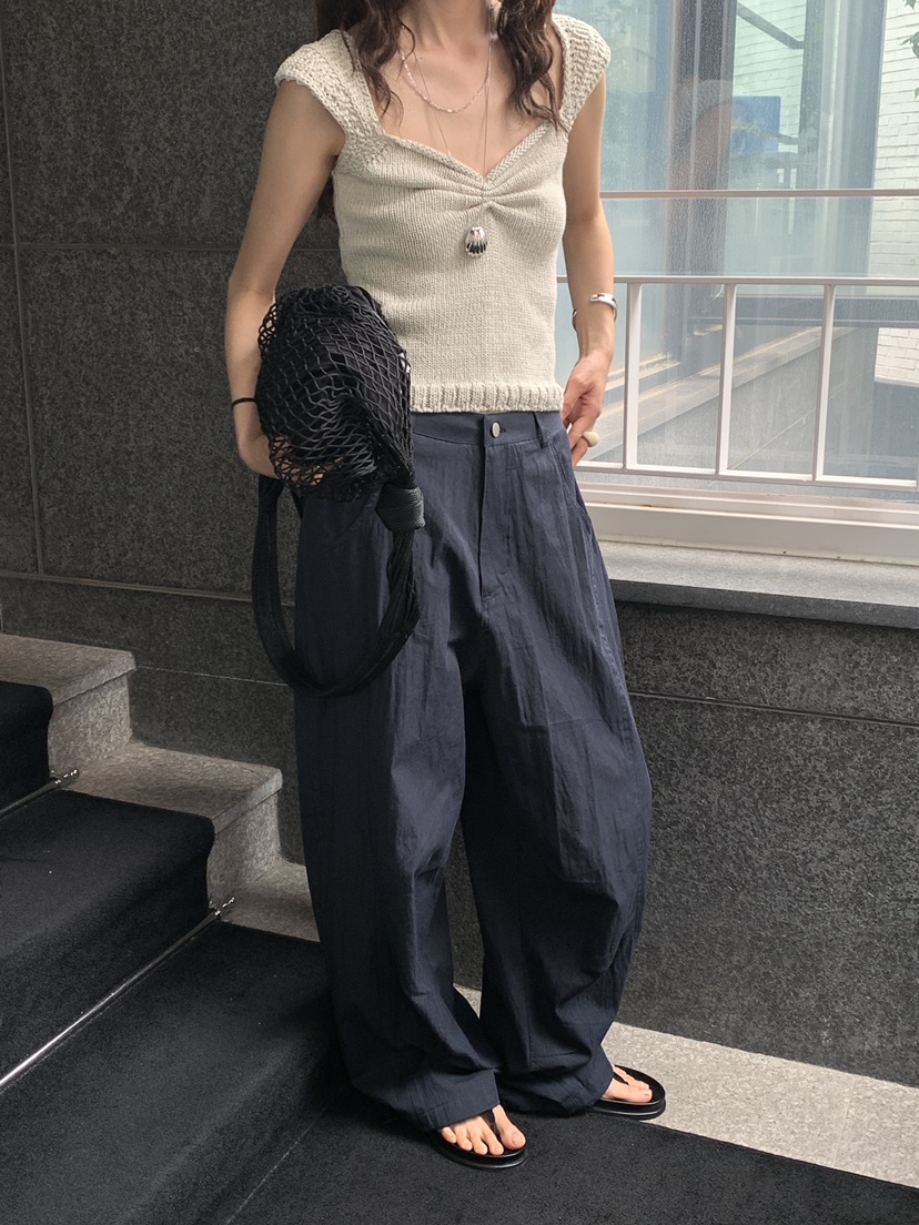 OURS東大門㊣代購女裝新款休閑熱賣25春夏推薦職業真品休閑褲OURS休閑褲