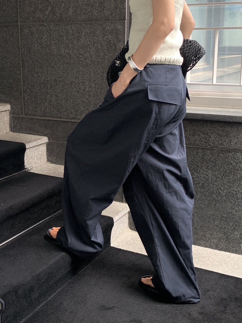 OURS東大門㊣代購女裝新款休閑熱賣25春夏推薦職業真品休閑褲OURS休閑褲