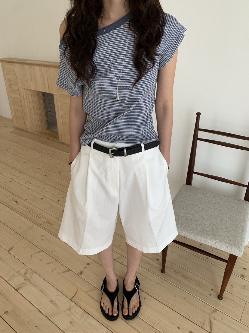 OURS韓國直郵㊣女裝新款人氣25春夏時尚推薦真品休閑職業T恤OURST恤