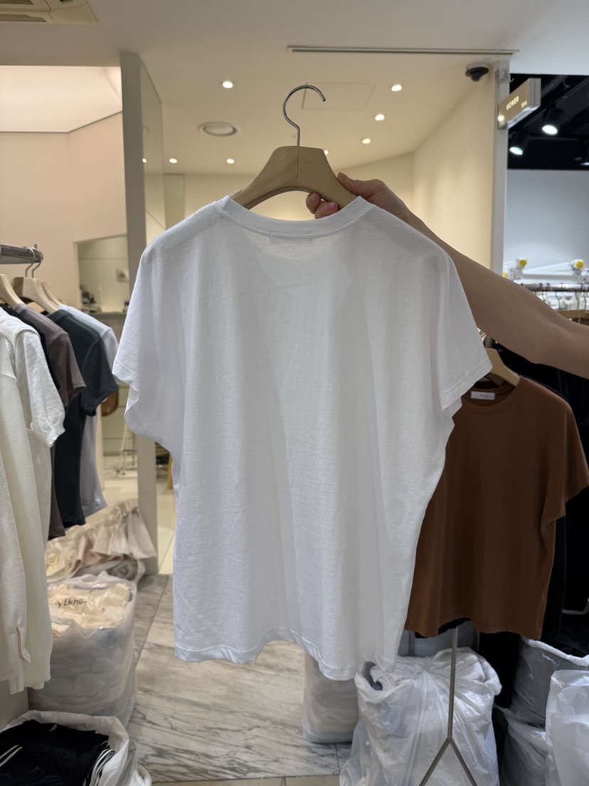 YIKHO STYLE韓國代購㊣女裝新品時尚推薦25春夏職業真品T恤YIKHO STYLET恤
