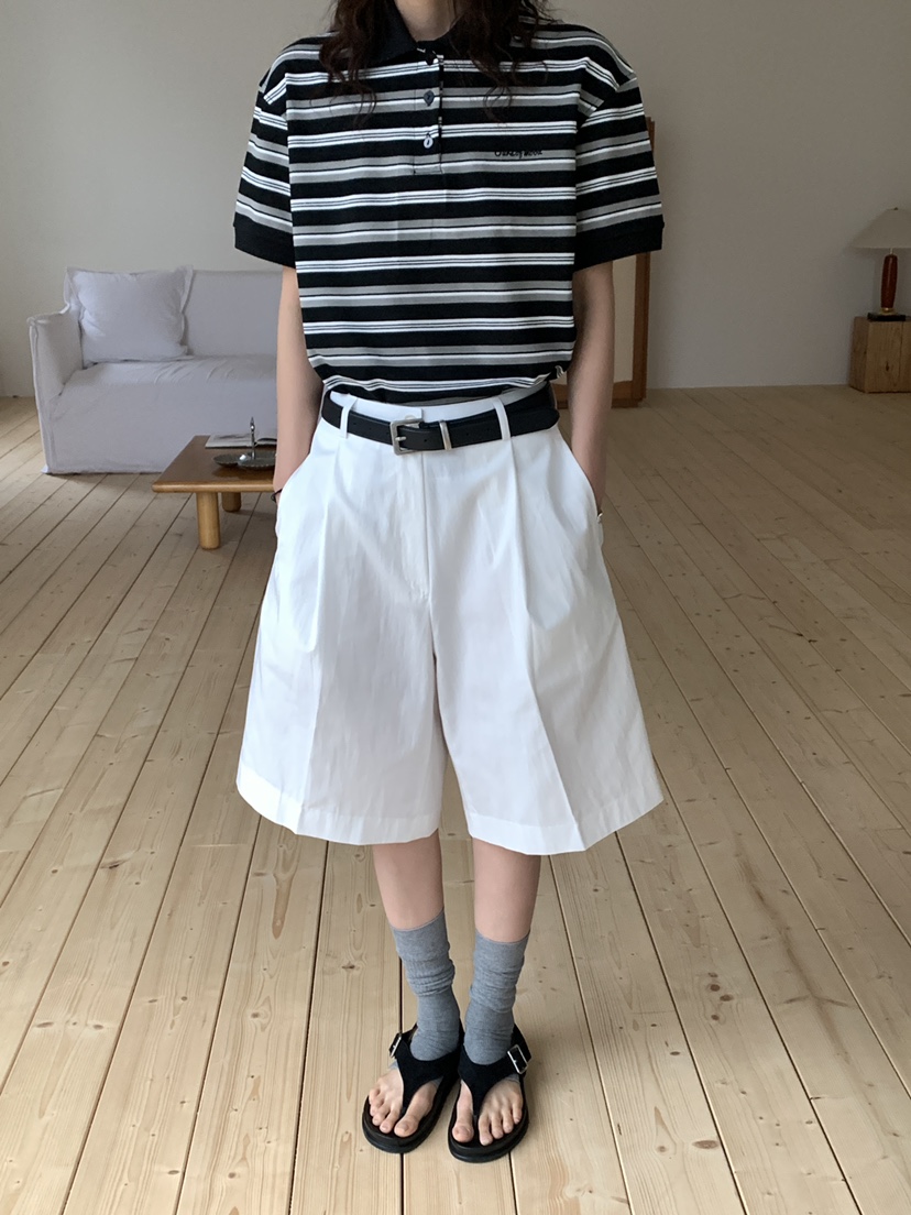 OURS韓國直郵㊣女裝新款休閑時尚真品熱賣職業人氣25春夏短褲OURS短褲