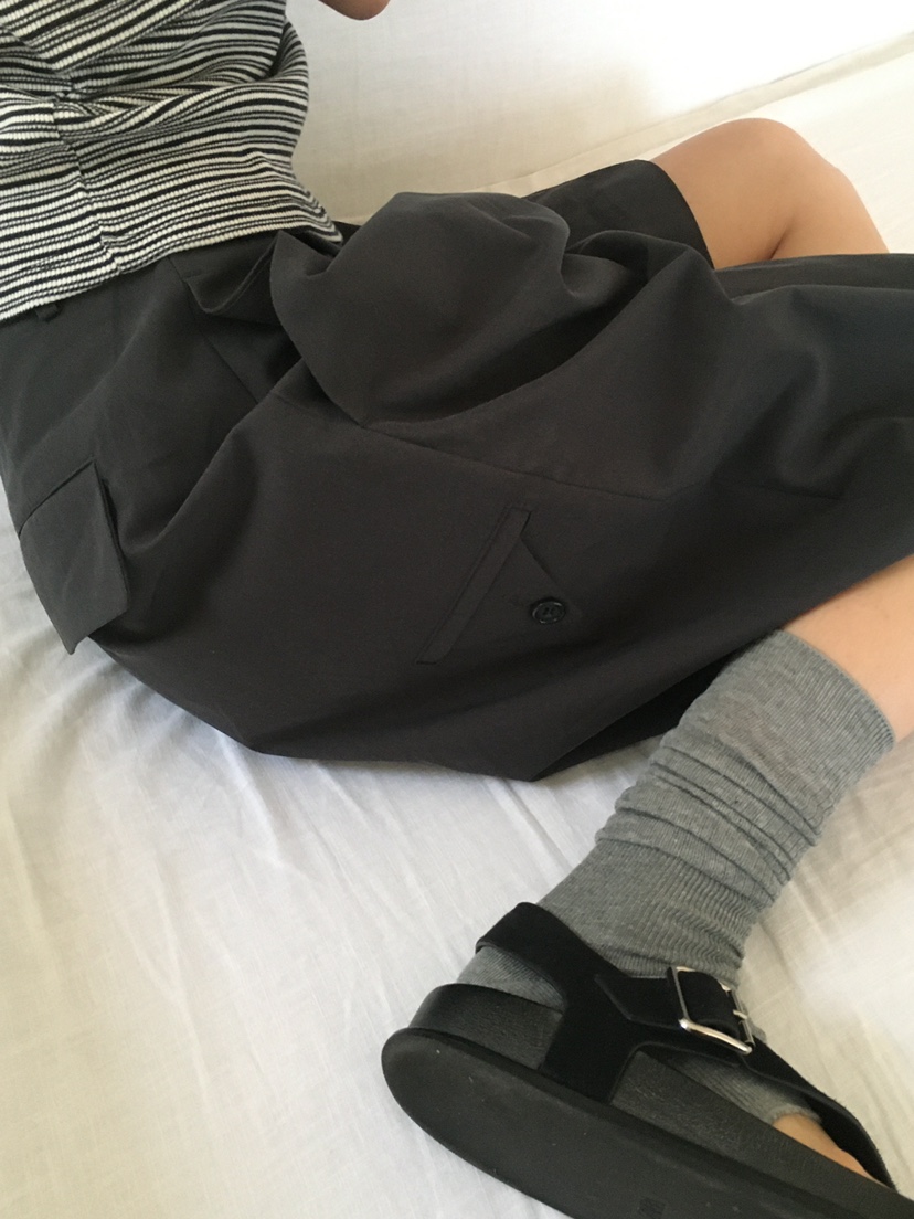OURS韓國直郵㊣女裝新款休閑時尚真品熱賣職業人氣25春夏短褲OURS短褲
