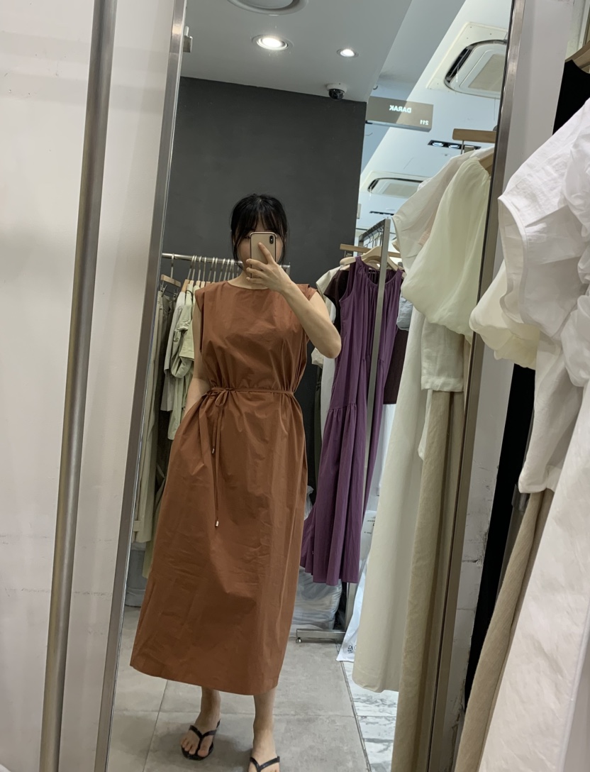 DARAK韓國直郵㊣女裝新品真品25春夏時尚休閑人氣熱賣連衣裙DARAK連衣裙