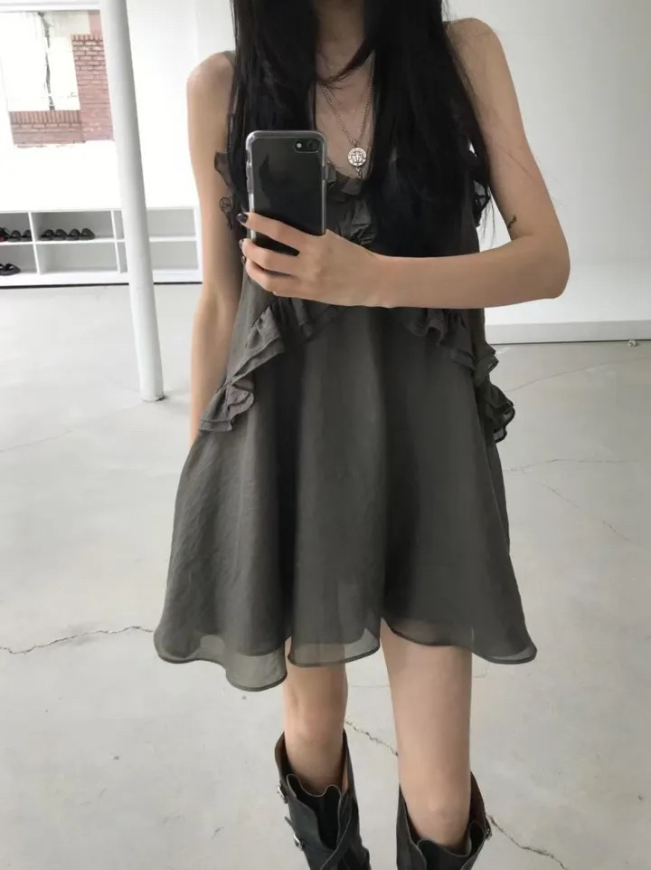 OLA東大門㊣實拍女裝新品時尚職業真品熱賣人氣休閑推薦連衣裙mellor/OLA連衣裙