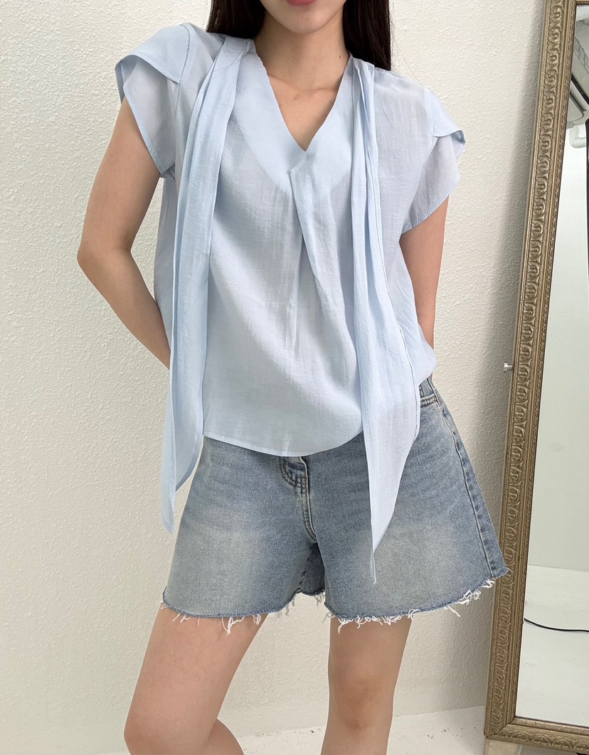 JMIND東大門㊣直郵女士新品時尚人氣25春夏真品休閑襯衫蕾絲衫JMIND襯衫/蕾絲衫
