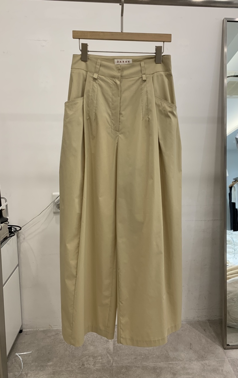 DARAK韓國代購㊣女士新品25春夏熱賣休閑時尚人氣職業休閑褲DARAK休閑褲圖色2