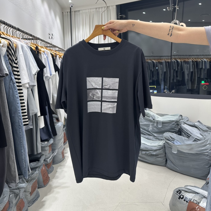 TREND SELLER/G東大門㊣代購女裝新款熱賣人氣休閑25春夏T恤G/TREND SELLERT恤圖色2