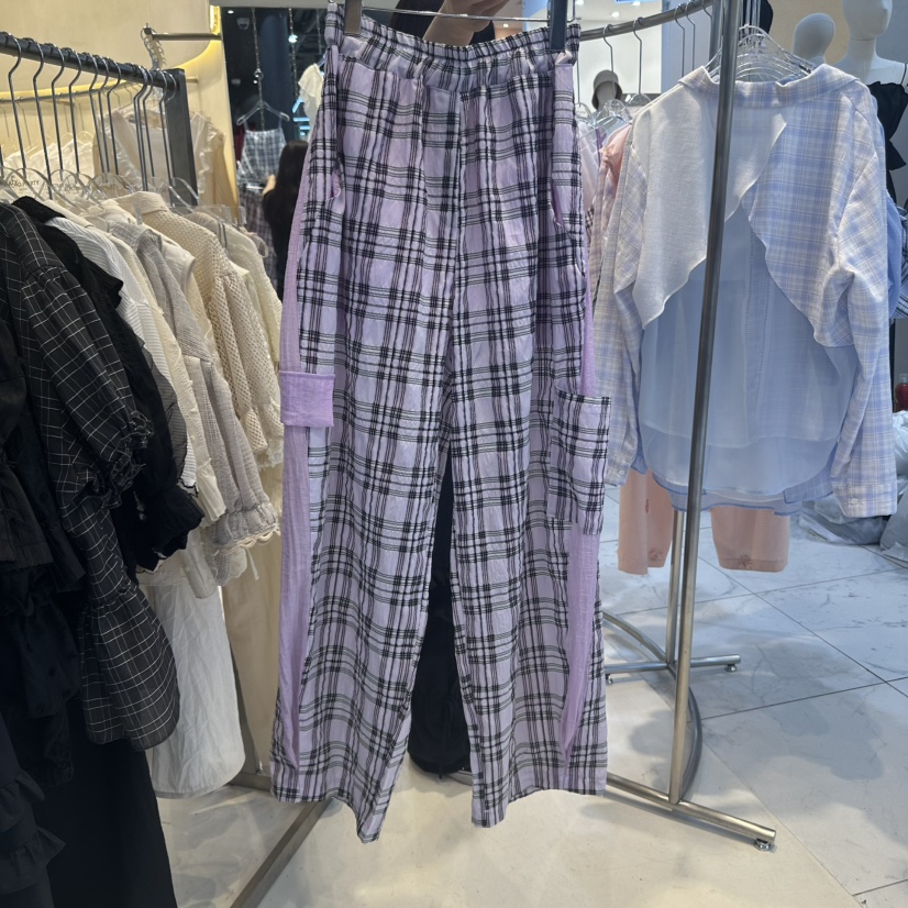 ECHOPARTY東大門㊣實拍女士新品熱賣職業推薦時尚休閑褲拉鏈ECHOPARTY休閑褲圖色2