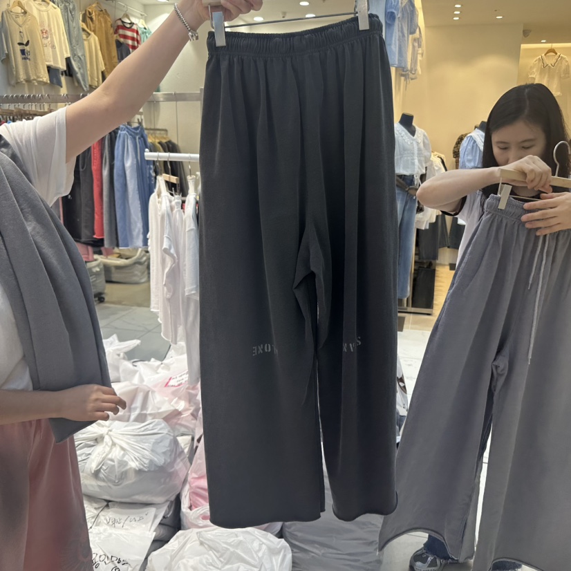 WASHBLUE韓國直郵㊣女裝新品25春夏時尚職業推薦休閑休閑褲WASHBLUE休閑褲