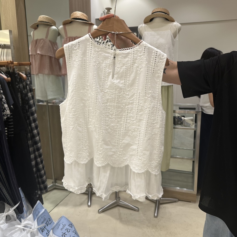 MELO東大門㊣實拍女士新品熱賣真品職業人氣休閑25春夏吊帶背心MELO吊帶/背心