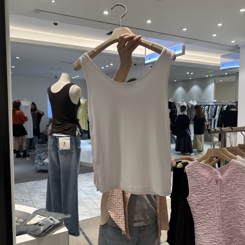 ACKER韓國直郵㊣女裝新品職業人氣推薦真品時尚休閑吊帶背心ACKER吊帶/背心