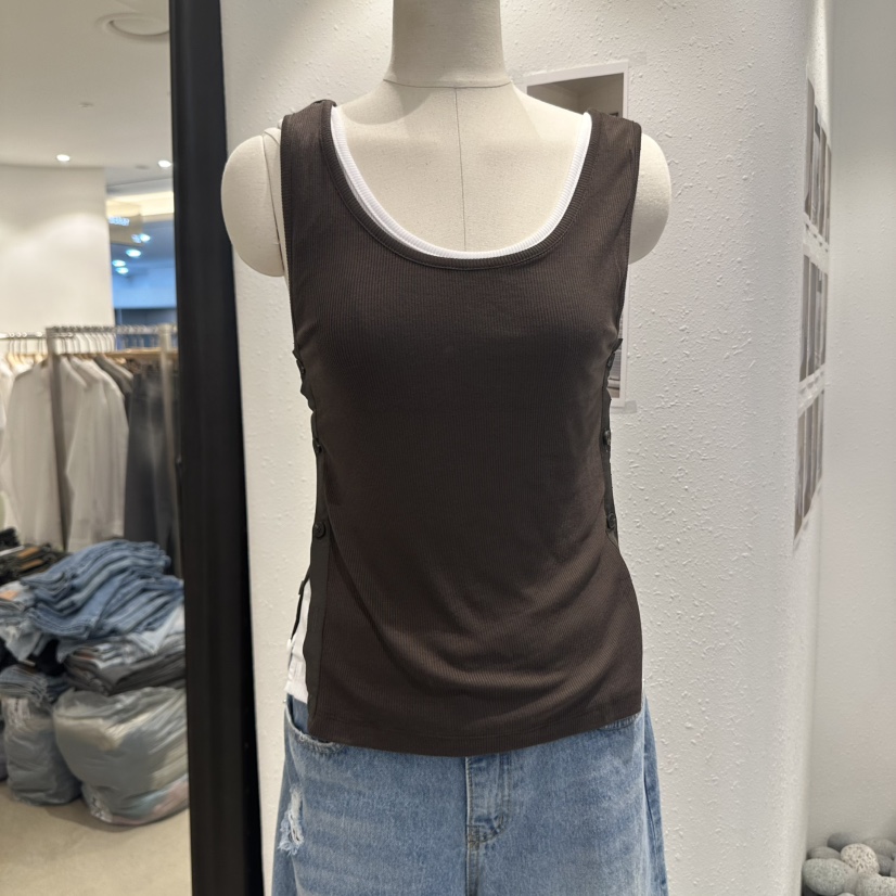 ACKER韓國直郵㊣女裝新品職業人氣推薦真品時尚休閑吊帶背心ACKER吊帶/背心圖色2