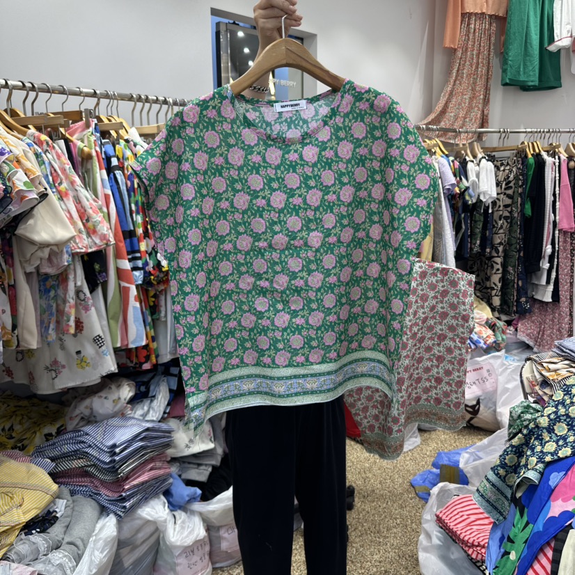HAPPYBERRY韓國代購㊣女士新品人氣職業真品推薦時尚休閑T恤HAPPYBERRYT恤圖色2