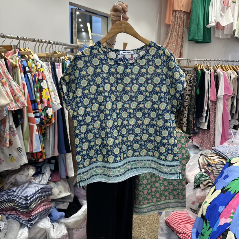 HAPPYBERRY韓國代購㊣女士新品人氣職業真品推薦時尚休閑T恤HAPPYBERRYT恤圖色3