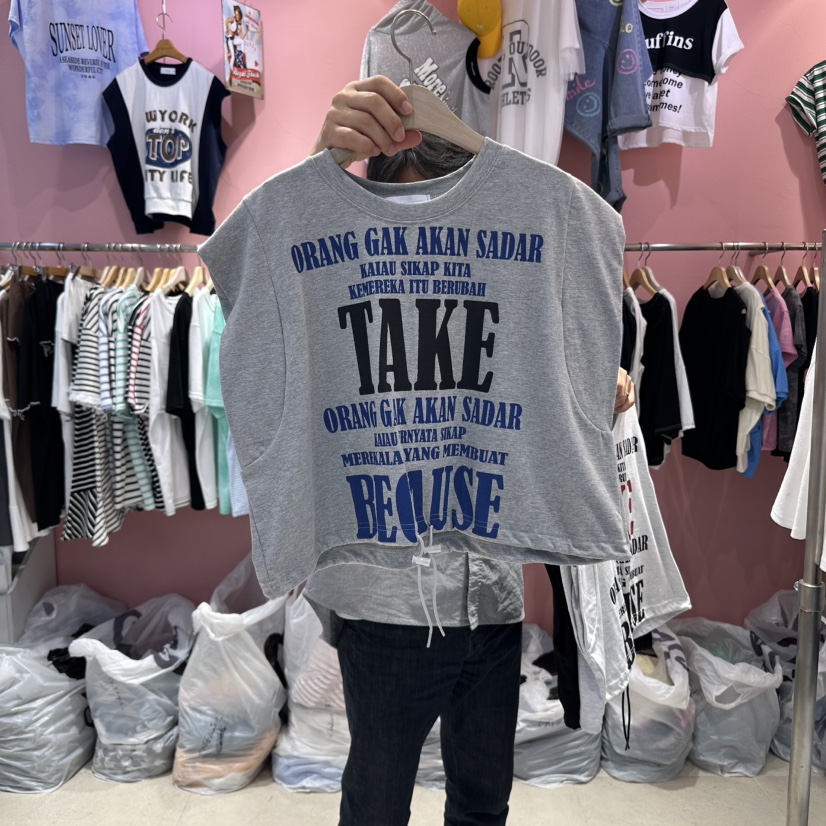 K STORY東大門㊣實拍女士新款真品人氣熱賣25春夏吊帶背心K STORY吊帶/背心圖色2