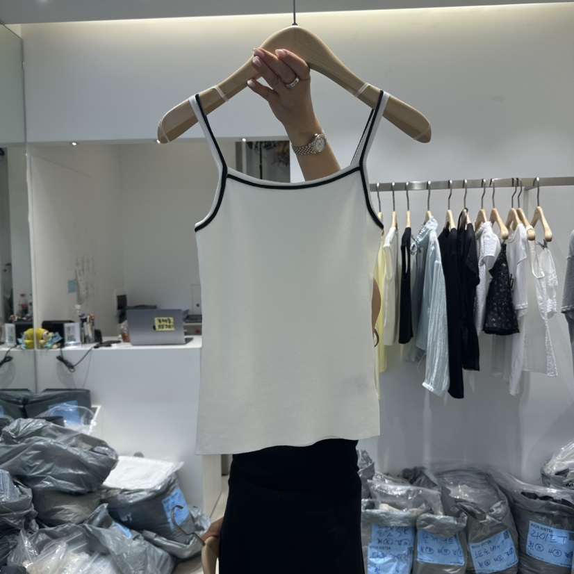 RICH SISTER東大門㊣實拍女裝新品人氣時尚25春夏吊帶背心RICH SISTER吊帶/背心