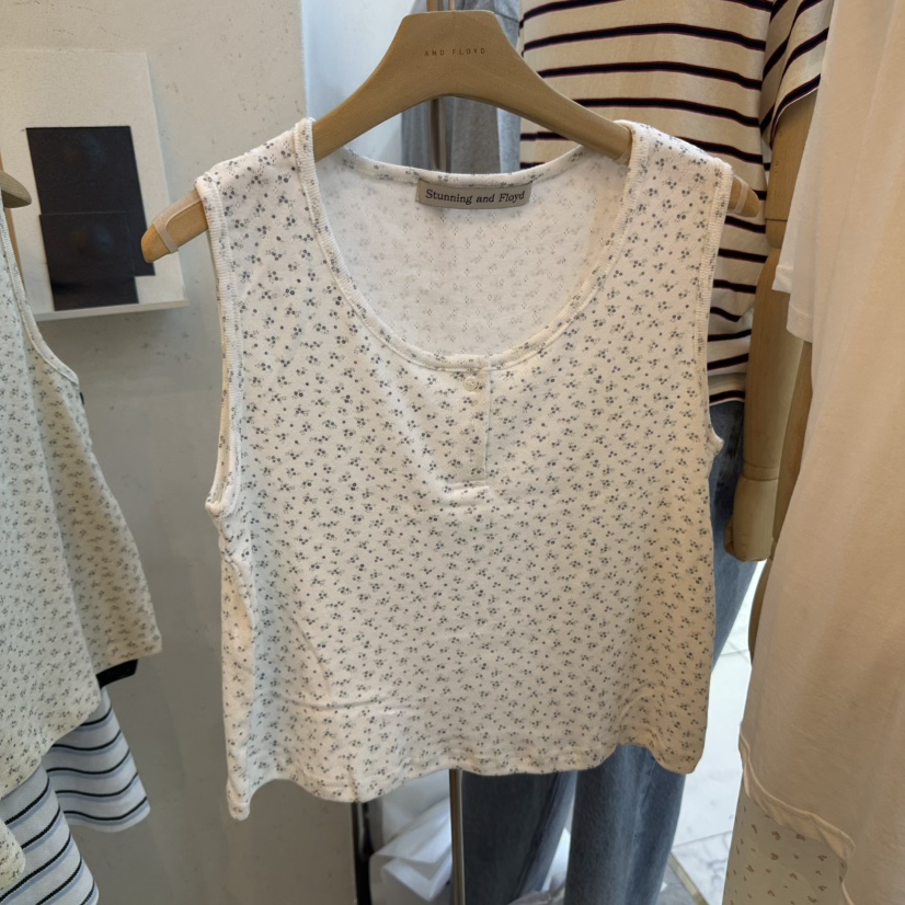 AND FLOYD東大門㊣直郵女士新品休閑25春夏熱賣職業吊帶背心stunning and Floyd吊帶/背心圖色1