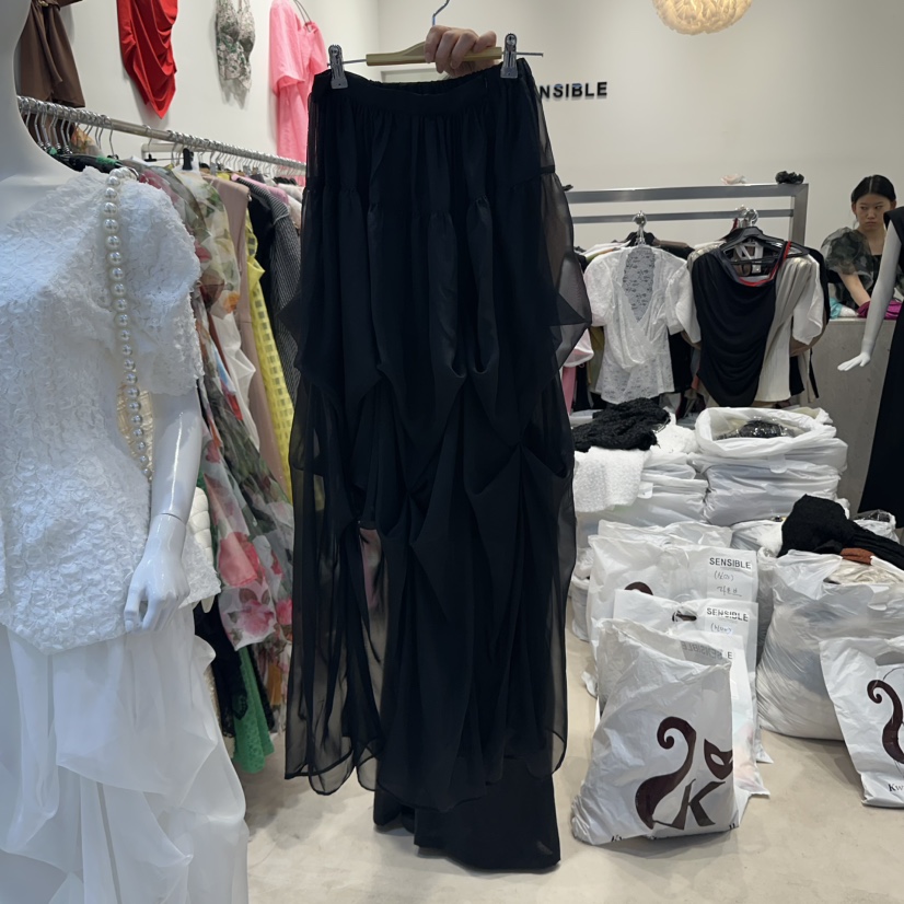 SENSIBLE-S東大門㊣代購女士新品職業人氣熱賣真品休閑長裙SENSIBLE長裙圖色2