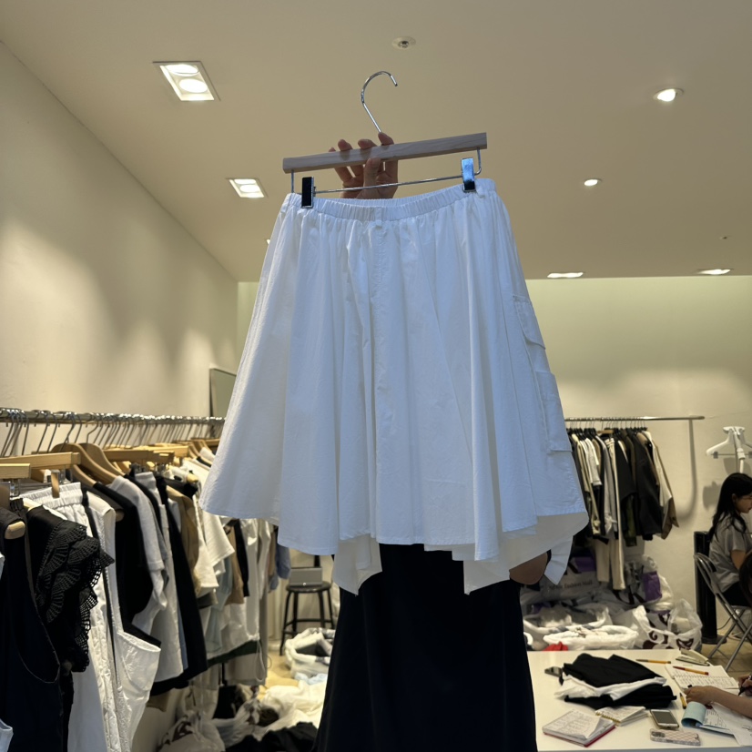EYEFUL-Q東大門㊣代購女裝新品25春夏職業人氣半身裙中短裙eyeful半身裙/中短裙