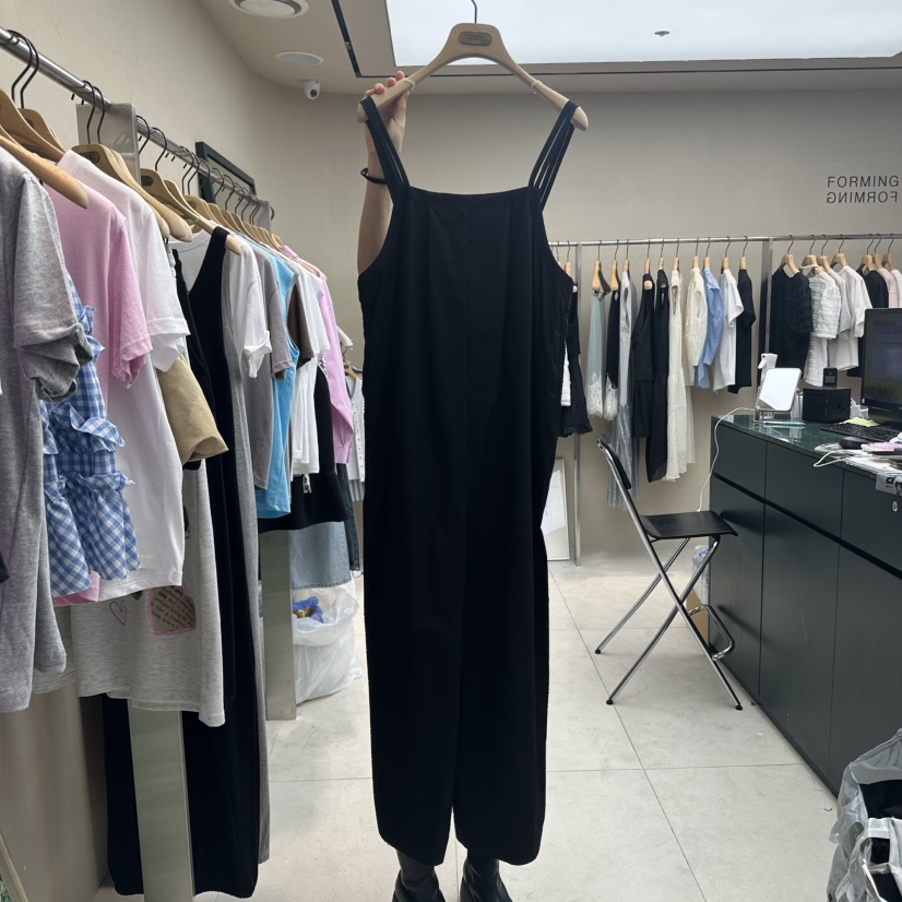 FORMING-P東大門㊣直郵女士新款休閑人氣推薦真品連體褲紐扣FORMING連體褲圖色2