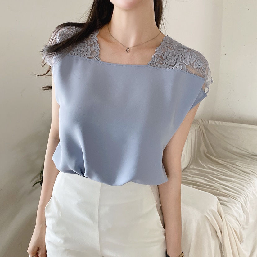 BLUE RIBBON東大門㊣直郵女士新品真品職業時尚人氣25春夏T恤BLUE RIBBONT恤