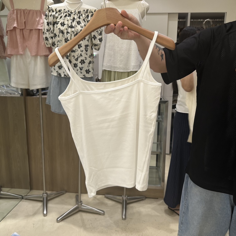 MELO東大門㊣實拍女士新款熱賣25春夏休閑人氣推薦吊帶背心MELO吊帶/背心