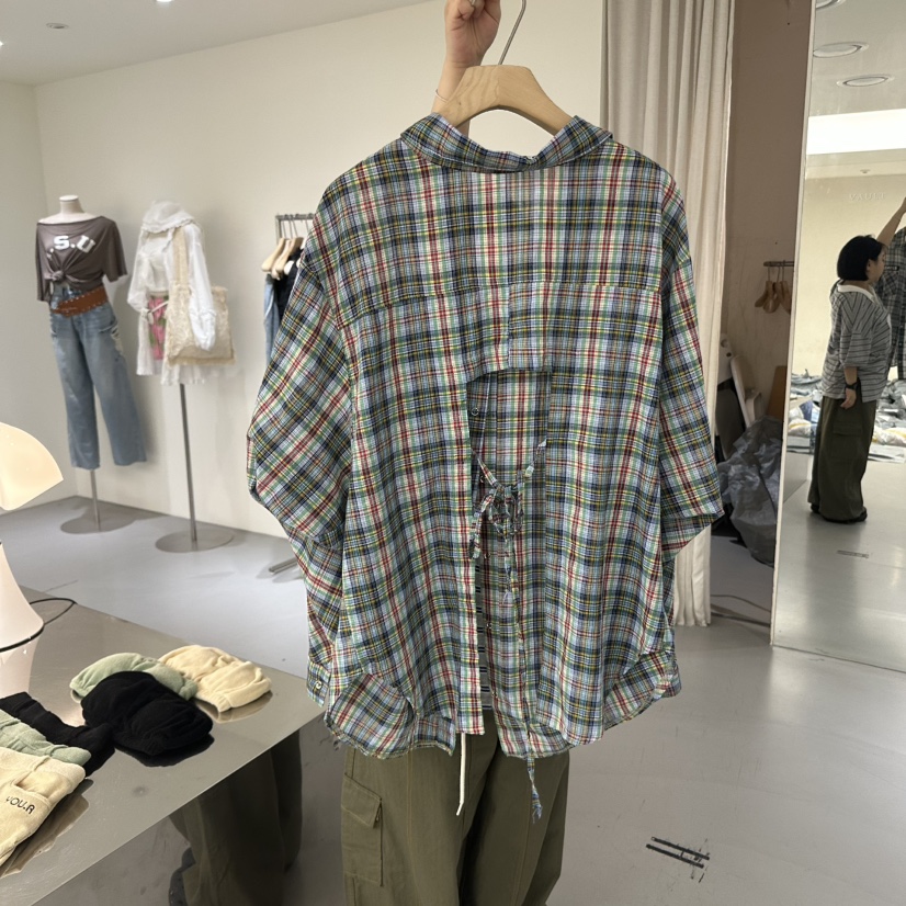 VAULT東大門㊣直郵女士新品職業真品時尚推薦熱賣襯衫蕾絲衫VAULT襯衫/蕾絲衫
