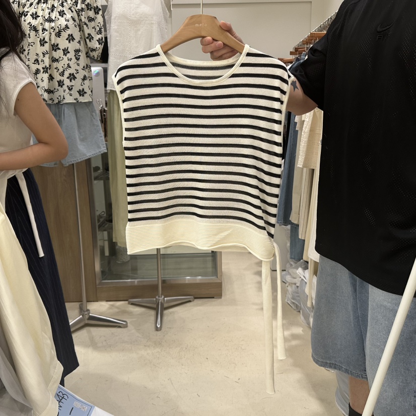 MELO東大門㊣直郵女裝新款職業真品時尚25春夏推薦吊帶背心MELO吊帶/背心圖色3