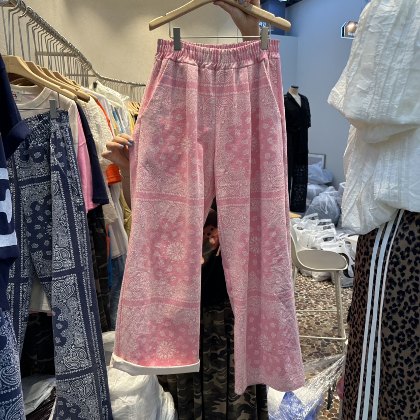 THE LINE-Q韓國直郵㊣女裝新品真品25春夏職業休閑休閑褲THE LINE-q休閑褲圖色1