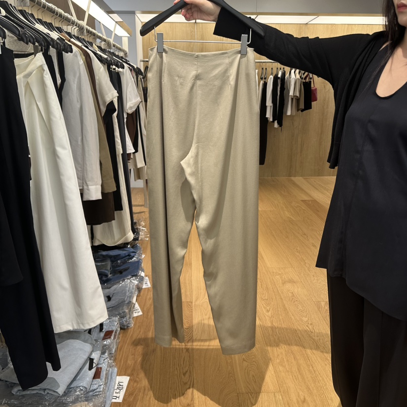 LEFANCY東大門㊣實拍女裝新品職業推薦25春夏熱賣休閑休閑褲LEFANCY休閑褲