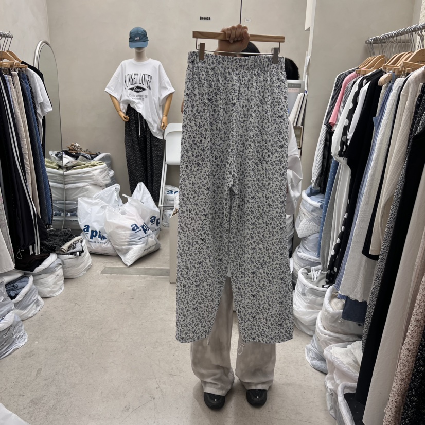 BREEZE韓國直郵㊣女士新款休閑推薦25春夏職業時尚人氣休閑褲BREEZE休閑褲