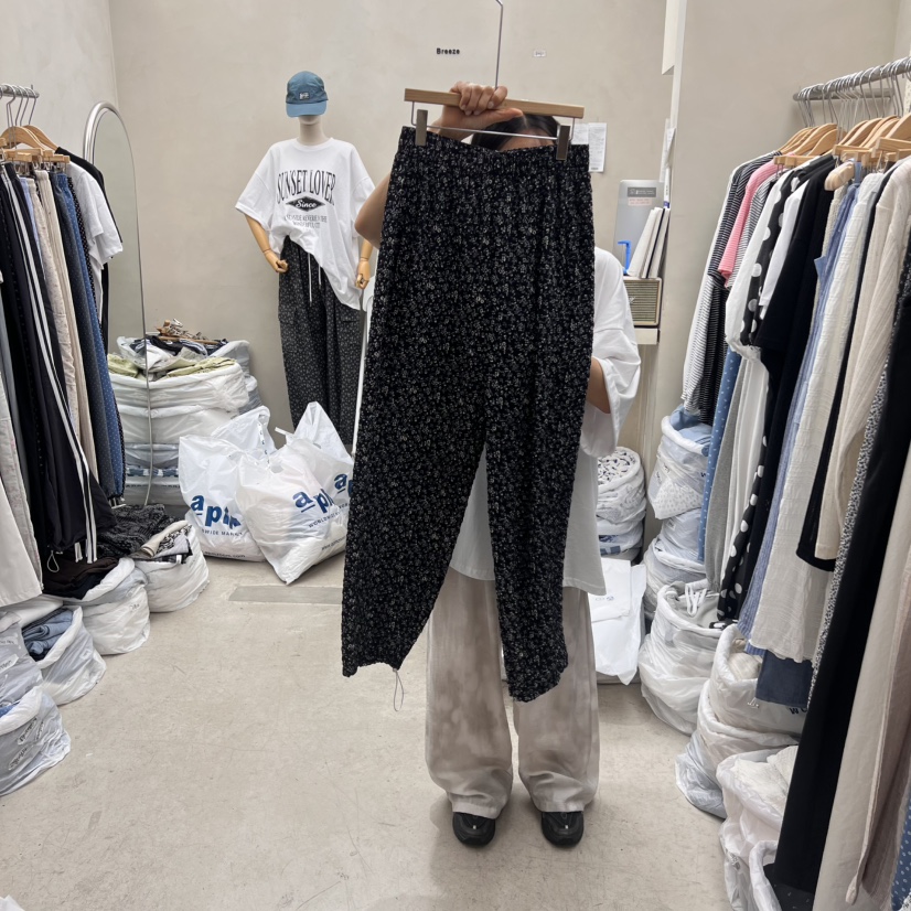 BREEZE韓國直郵㊣女士新款休閑推薦25春夏職業時尚人氣休閑褲BREEZE休閑褲圖色3