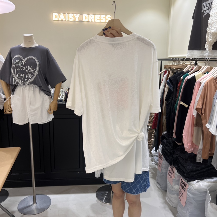 DAISY DRESS韓國直郵㊣女裝新款熱賣休閑真品25春夏時尚T恤DAISY DRESST恤