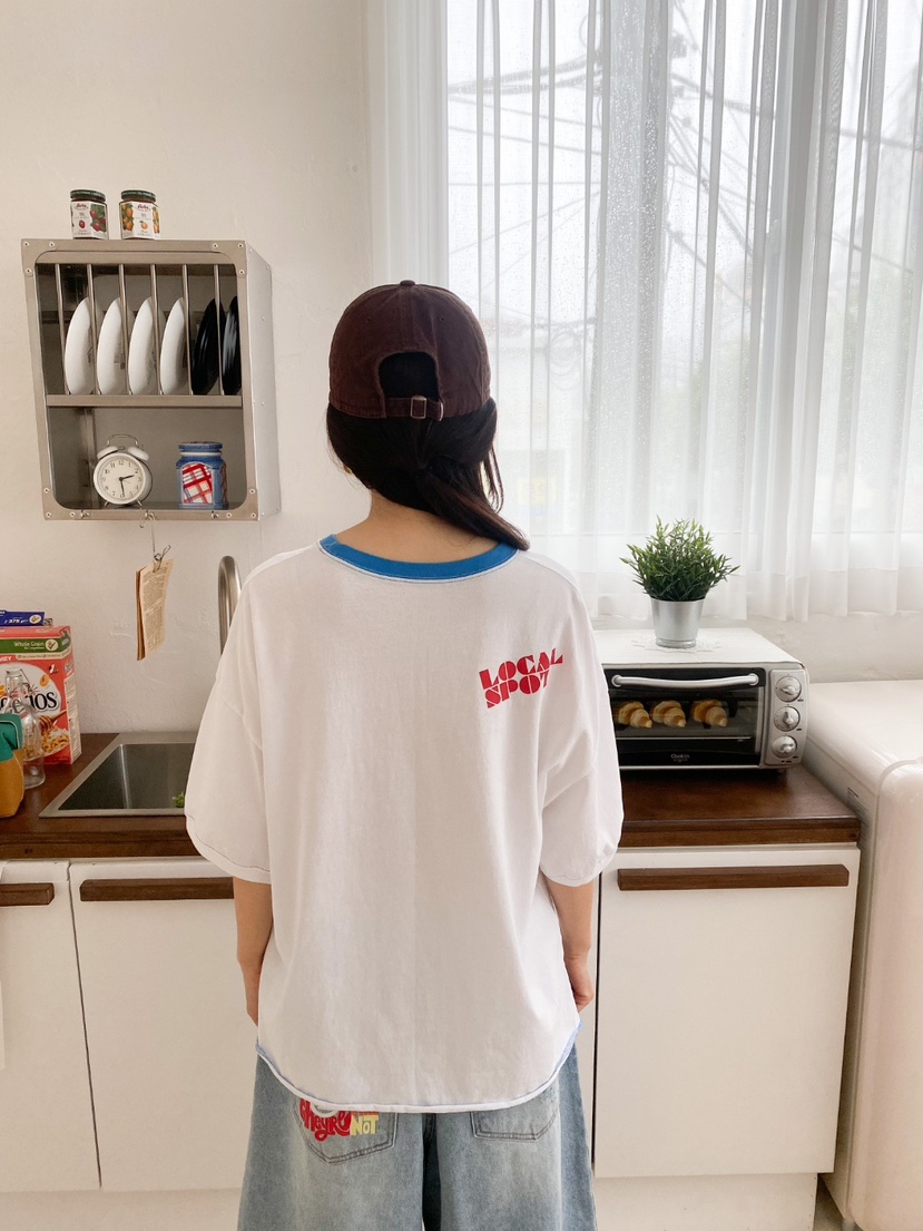 YESFREE韓國直郵㊣女士新款真品時尚推薦人氣熱賣休閑職業T恤YESFREET恤