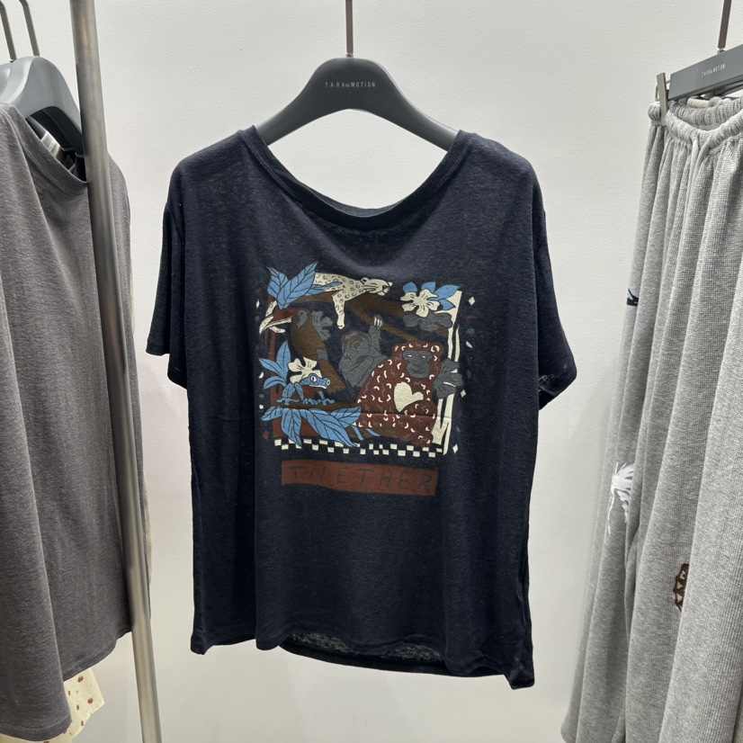 TARABY MOTION東大門㊣直郵女裝新款職業時尚休閑熱賣25春夏T恤TARABY MOTIONT恤圖色4
