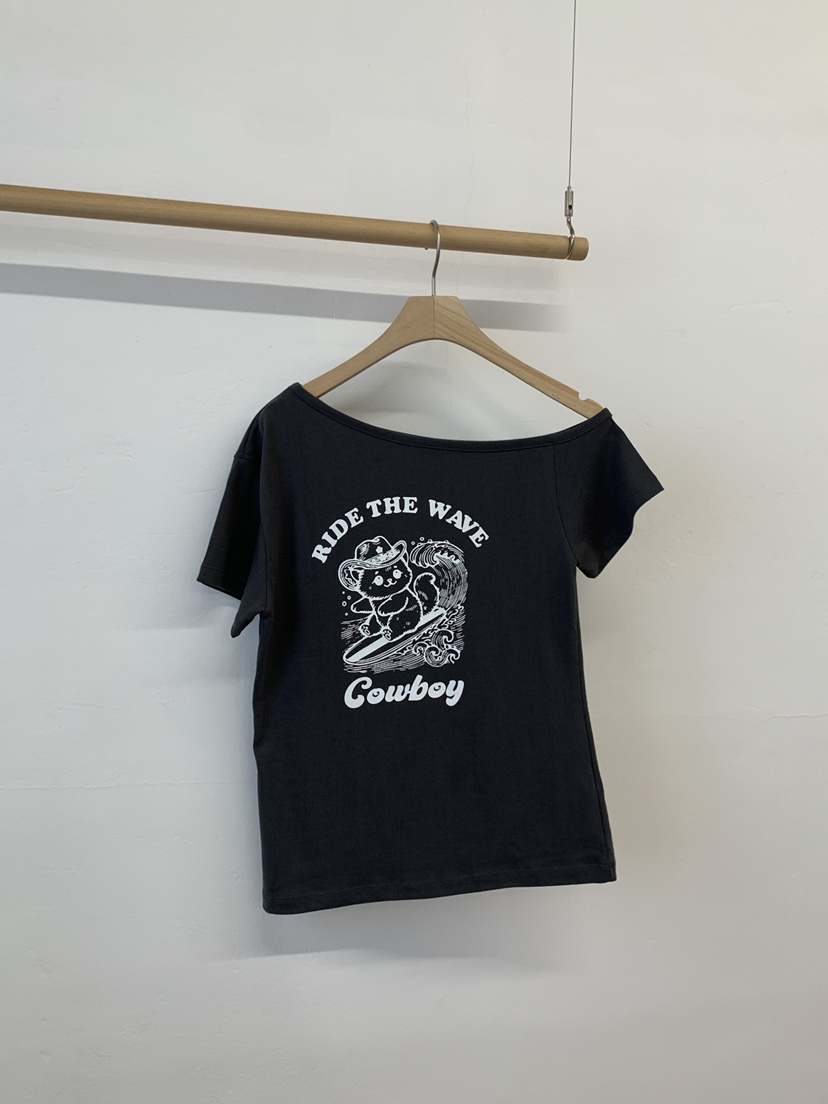 MORE THAN-P東大門㊣代購女裝新品25春夏職業時尚人氣T恤MORE THANT恤圖色3